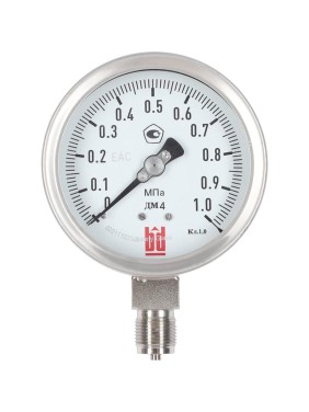 Манометр ДМ 4 100 Р (0-1) МПа, кл.1.0, М20x1.5 BD 1154100003