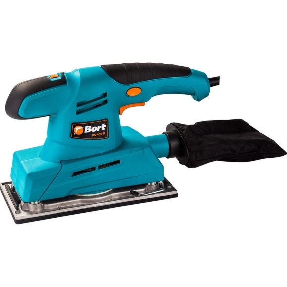 Шлифовальная вибрационная машина BORT BS-450-R 93410105
