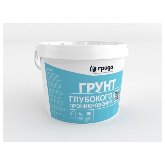 Грунт глубокого проникновения ГРИДА PRO, 5 кг, ведро 4123 Грунт глубокого проникновения ГРИДА PRO, 5 кг, ведро 4123