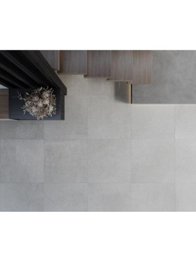 Керамогранит LAPARET techno gris серый 60x119,5 см., матовый карвинг, в упаковке 2,151 м2., (3 шт/упак) х9999297785