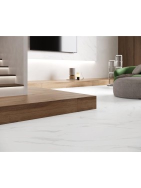 Керамогранит LAPARET swizer white белый 60x120 см., уп. 1,44 м2., 2 шт. в уп х9999295354