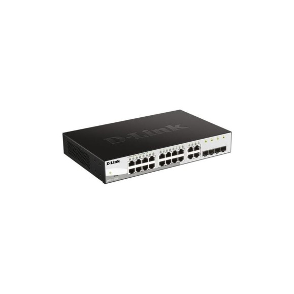 Настраиваемый l2 коммутатор d-link с 16 портами 10/100/1000base-t и 4 комбо-портами 100/1000base-t/sfp DGS-1210-20/F2A