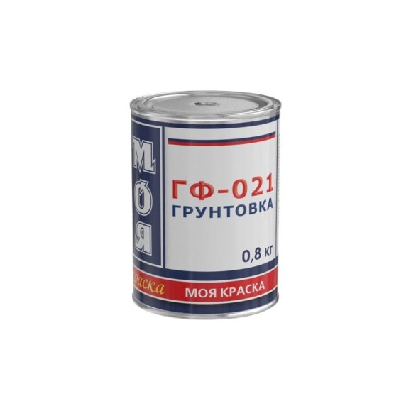 Грунт МОЯ КРАСКА ГФ-021 серый, 0.8 кг 16469