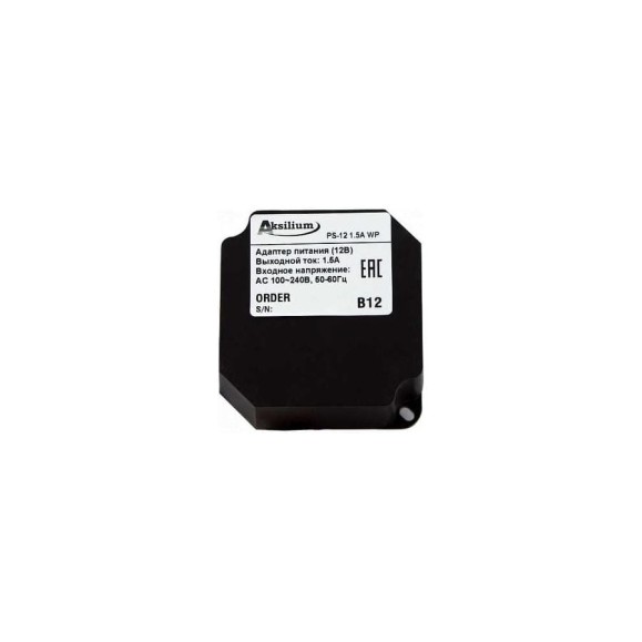 Блок питания AKSILIUM PS-12 1.5A WP УТ000040019