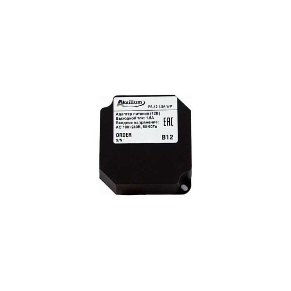 Блок питания AKSILIUM PS-12 1.5A WP УТ000040019