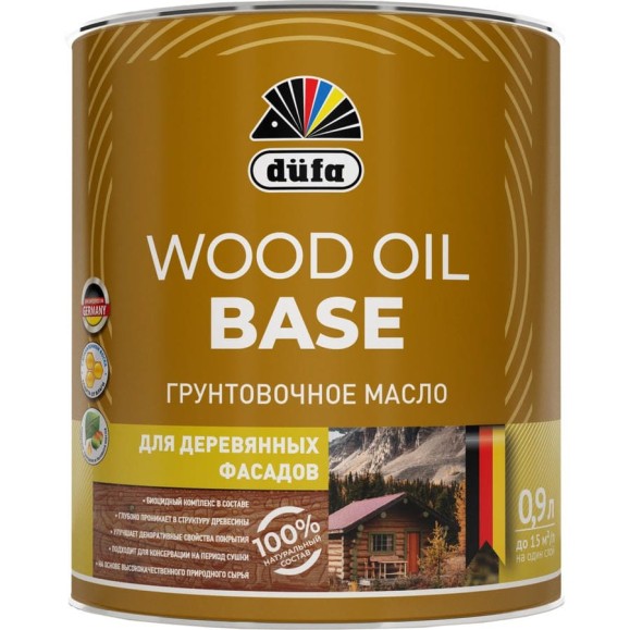 Грунтовочное масло Dufa WOOD OIL BASE 0,9 л МП00-011628 Грунтовочное масло Dufa WOOD OIL BASE 0,9 л МП00-011628