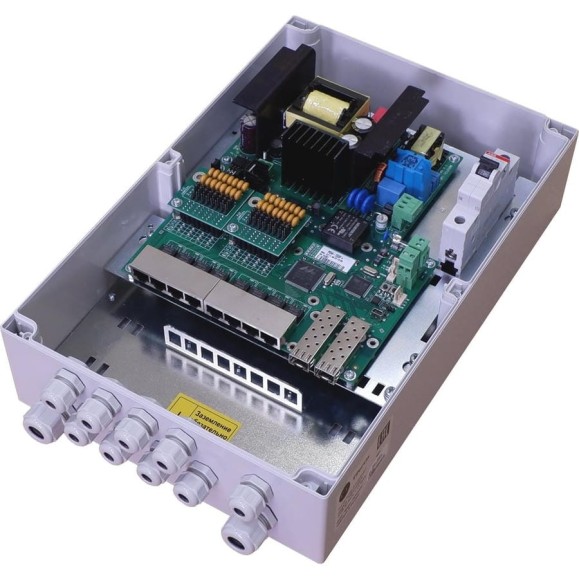 Коммутатор TFortis PSW-2G8F+ АН5037799 Коммутатор TFortis PSW-2G8F+ АН5037799