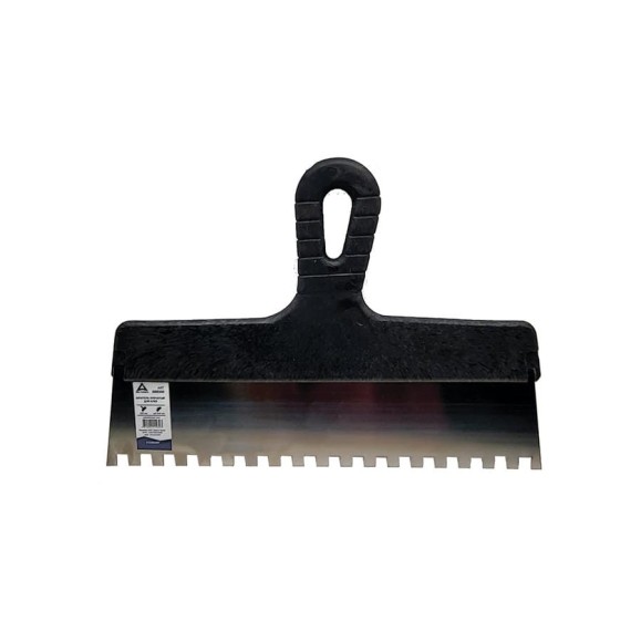 Шпатель для клея DeltaRoll 300 мм, зуб 8х8, нержавейка S88300