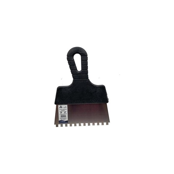 Шпатель для клея DeltaRoll 150 мм, зуб 6х6, нержавейка S66150