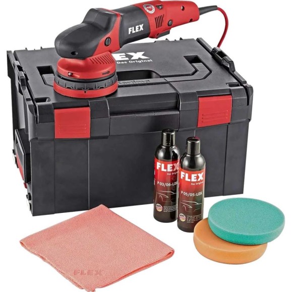 Эксцентриковая полировальная машина FLEX XCE 10-8 125 P-Set 447269 Эксцентриковая полировальная машина FLEX XCE 10-8 125 P-Set 447269
