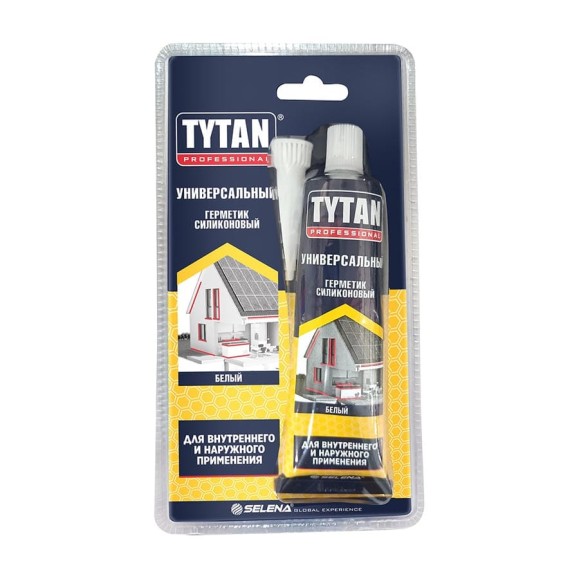 Силиконовый герметик TYTAN PROFESSIONAL универсальный, прозрачный, 85 мл 22605 270878 Силиконовый герметик TYTAN PROFESSIONAL универсальный, прозрачный, 85 мл 22605 270878