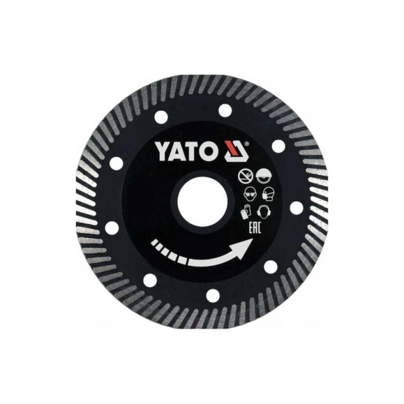 Диск алмазный для керамогранита, 125мм YATO YT-59982