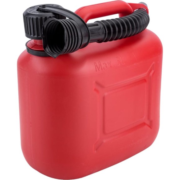 Канистра полиэтиленовая красная для ГСМ с заливным устройством 5 л REDMARK RM80005 Канистра полиэтиленовая красная для ГСМ с заливным устройством 5 л REDMARK RM80005