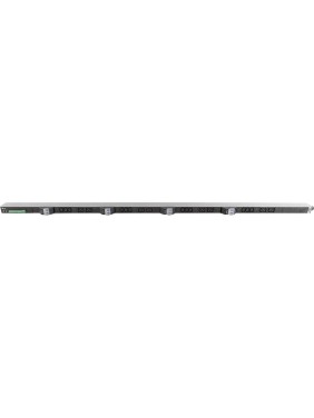 Блок силовых розеток Rem, IEC 60320 С13x12, IEC 60320 С19x8, вход колодка, 1863x45x60 мм (ВхШхГ), 32А, автомат, алюминий, с мониторингом R-MC1-32-4x3C13-4x2C19-A-1820-K