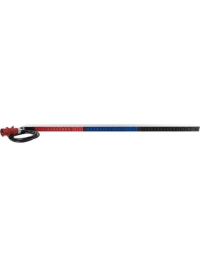 Блок силовых розеток Rem -MC, IEC 60309 C13x24, IEC 60320 С19x6, вход IEC 320 309 3PN, шнур 3 м, 1463x45x60 мм (ВхШхГ), 16А, для шкафов, алюминий, с контроллером R-MC8-3x16-24C13-6C19-MI-1420-3-3PN Блок силовых розеток Rem -MC, IEC 60309 C13x24, IEC 60320 С19x6, вход IEC 320 309 3PN, шнур 3 м, 1463x45x60 мм (ВхШхГ), 16А, для шкафов, алюминий, с контроллером R-MC8-3x16-24C13-6C19-MI-1420-3-3PN