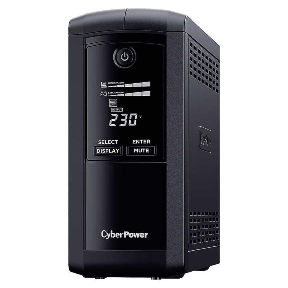ИБП CYBERPOWER Line-Interactive 1000VA/550W USB/RS-232/RJ11/45 4 EURO VP1000ELCD ИБП CYBERPOWER Line-Interactive 1000VA/550W USB/RS-232/RJ11/45 4 EURO VP1000ELCD