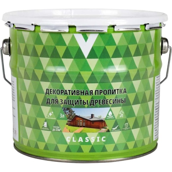 Декоративная пропитка V Classic палисандр, 3 л 255409