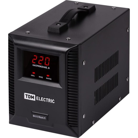Стабилизатор напряжения TDM ELECTRIC БСР1-2,0 кВА электронный переносной SQ1201-0034 Стабилизатор напряжения TDM ELECTRIC БСР1-2,0 кВА электронный переносной SQ1201-0034