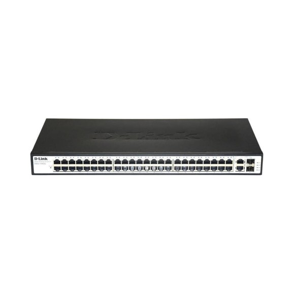 Неуправляемый коммутатор d-link с 48 портами 10/100base-tx + 2 комбо портами 10/100/1000base-t/sfp DES-1050G/C1A Неуправляемый коммутатор d-link с 48 портами 10/100base-tx + 2 комбо портами 10/100/1000base-t/sfp DES-1050G/C1A
