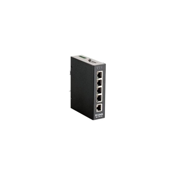 Промышленный неуправляемый коммутатор с 5 портами d-link Dis-100g-5w/a1a 10/100/1000base-t DIS-100G-6S/A2A