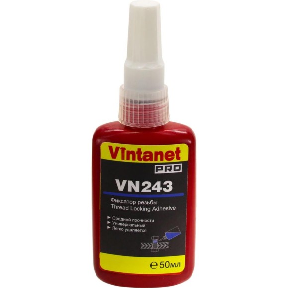 Фиксатор резьбы средней прочности VINTANET VN243 50 мл VN24350