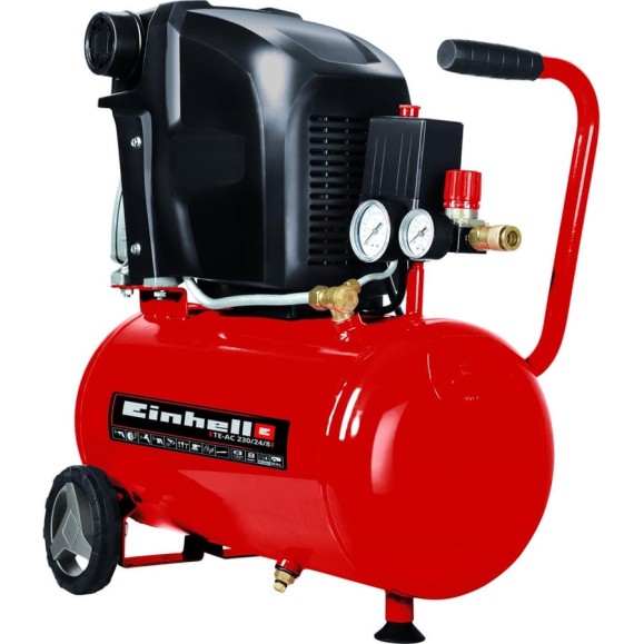 Масляный компрессор Einhell TE-AC 230/24, 1500 Вт, 24 л, 8 бар 4010460 Масляный компрессор Einhell TE-AC 230/24, 1500 Вт, 24 л, 8 бар 4010460