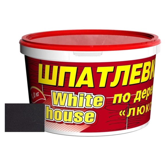 Шпатлевка White House по дереву (венге; 1 кг) 14541 Шпатлевка White House по дереву (венге; 1 кг) 14541