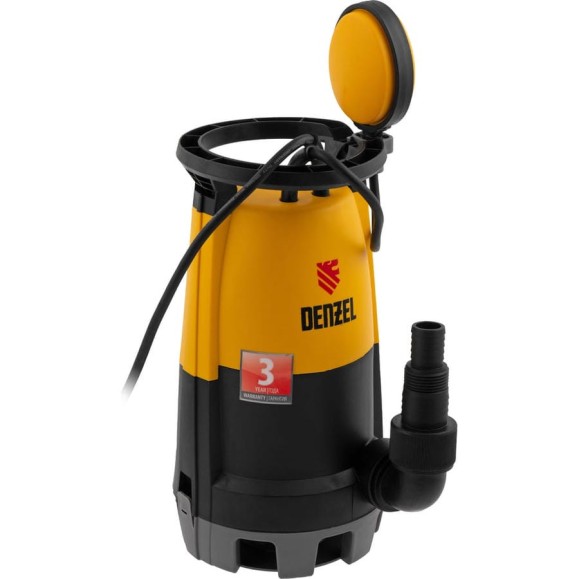 Дренажный насос для чистой и грязной воды DENZEL DP-600S 97268