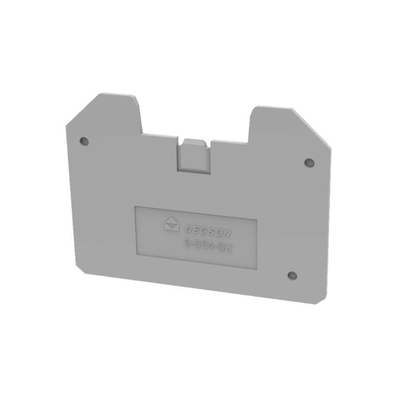 Концевая пластина синяя для DC2.5-QU DC4-QU 50 шт D-DC4-QU-01P-12-00Z(H) Degson
