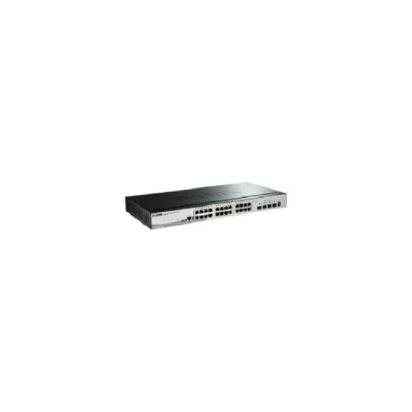 Настраиваемый l2+ стекируемый коммутатор d-link Proj с 24 портами 10/100/1000base-t и 4 портами 10gbase-x sfp+ DGS-1510-28X/A1A