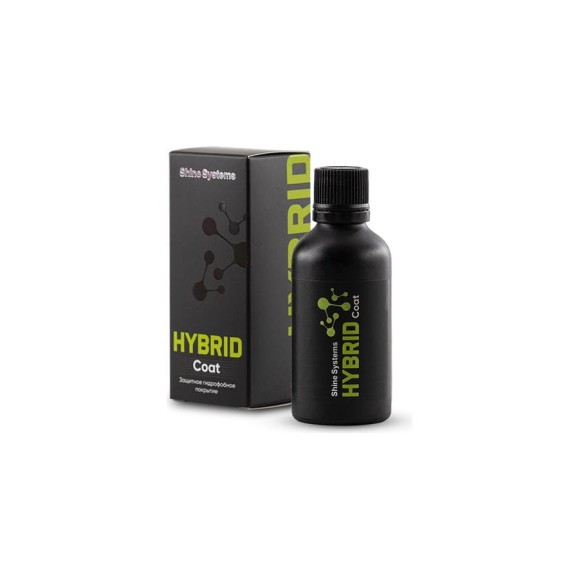 Защитное гидрофобное покрытие для кузова Shine systems Hybrid coat 50 мл SS450