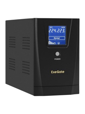 ИБП ExeGate SpecialPro Smart LLB-2C13,RJ45 11,USB, металлический корпус, Black 292633