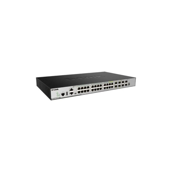 Управляемый l3 коммутатор d-link Proj стек, 20x1000base-t, 4x10gbase-x sfp+, 4xcombo 1000base-t/sfp, по si DGS-3630-28TC/A2ASI