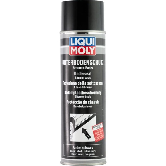 Антикор для днища кузова LIQUI MOLY Unterb.-Schutz битум/смола, черный, 0.5 л 6111