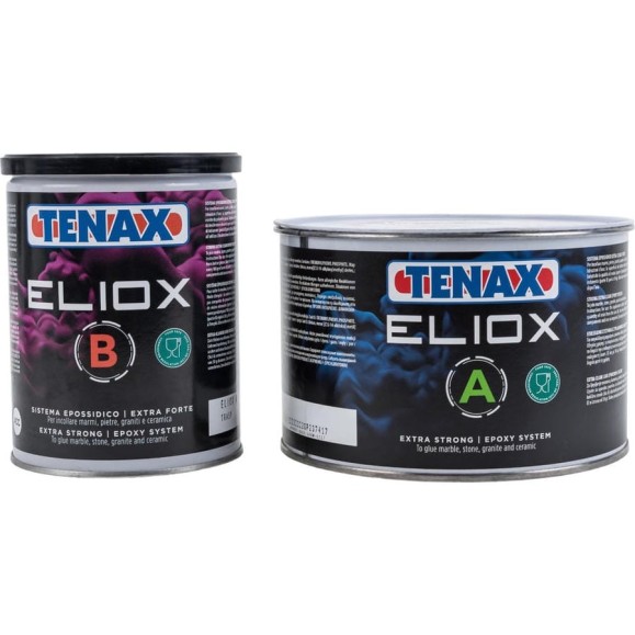 Эпоксидный клей Tenax ELIOX прозрачный/густой 1,5+0,75л 039.210.6928