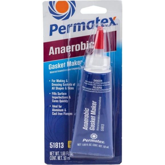 Анаэробный формирователь прокладок PERMATEX тюбик 50мл 51813 Анаэробный формирователь прокладок PERMATEX тюбик 50мл 51813