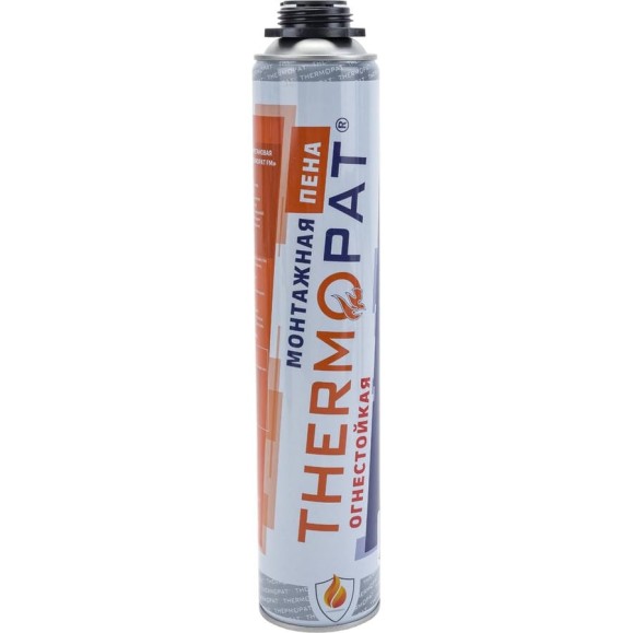 Огнезащитная полиуретановая монтажная пена THERMOPAT FM 750 мл 299235