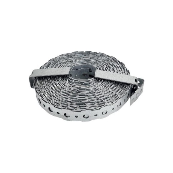 Перфорированная лента VORMANN 16x0.9 мм, 10 м, горячеоцинкованная сталь 001403016ZF Перфорированная лента VORMANN 16x0.9 мм, 10 м, горячеоцинкованная сталь 001403016ZF
