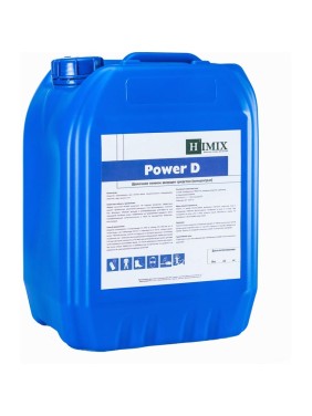 Жидкое щелочное пенное моющее средство с содержанием активного хлора Himix POWER D 10 кг ПХ0410