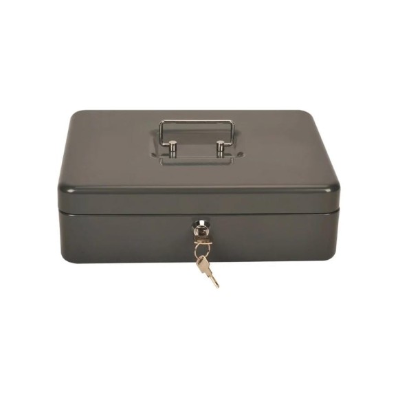 Ящик для денег CACTUS без номинала CS-CB-004GY 90x300x240 серый сталь 1888934 Ящик для денег CACTUS без номинала CS-CB-004GY 90x300x240 серый сталь 1888934