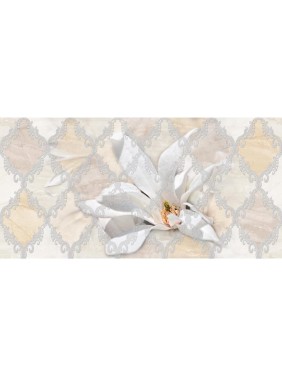 Декор Beryoza Ceramica ВК Дубай 4 светло-бежевый, 250x500x8 мм, 1 шт. ТГ-00003941