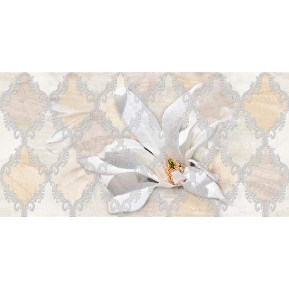 Декор Beryoza Ceramica ВК Дубай 4 светло-бежевый, 250x500x8 мм, 1 шт. ТГ-00003941