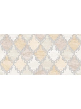 Декор Beryoza Ceramica ВК Дубай 3 светло-бежевый, 250x500x8 мм, 1 шт. ТГ-00003940