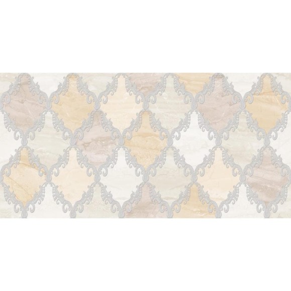 Декор Beryoza Ceramica ВК Дубай 3 светло-бежевый, 250x500x8 мм, 1 шт. ТГ-00003940