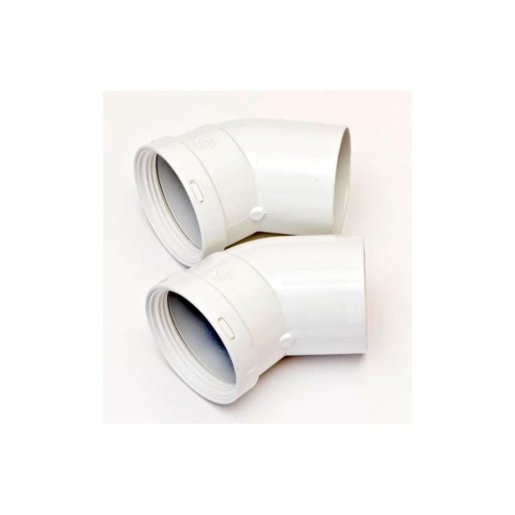 Отвод ARISTON 45 M/F d80, 2 шт. 3318020 Отвод ARISTON 45 M/F d80, 2 шт. 3318020