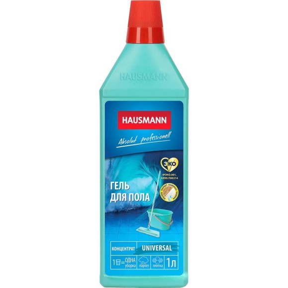Гель для пола Hausmann универсальный,1л. HM-CH-01 003