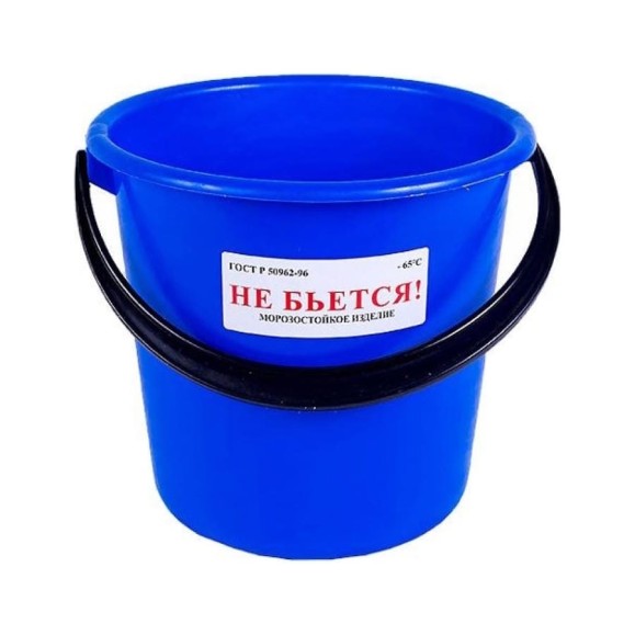 Ведро для пищевых продуктов ОНЕСТ 5 л., ПВД, мягкое В5-01