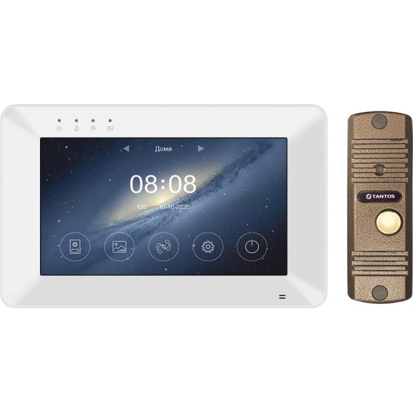 Комплект домофон Rocky HD Wi-Fi и вызывная панель Corban HD Tantos Rosa HD Wi-Fi Kit 00-00305912 Комплект домофон Rocky HD Wi-Fi и вызывная панель Corban HD Tantos Rosa HD Wi-Fi Kit 00-00305912