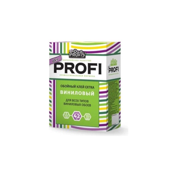 Клей FUR PROFIS PROFESSIONELLE FORMEL «der profi» обойный extra виниловый 0.2 кг 26979