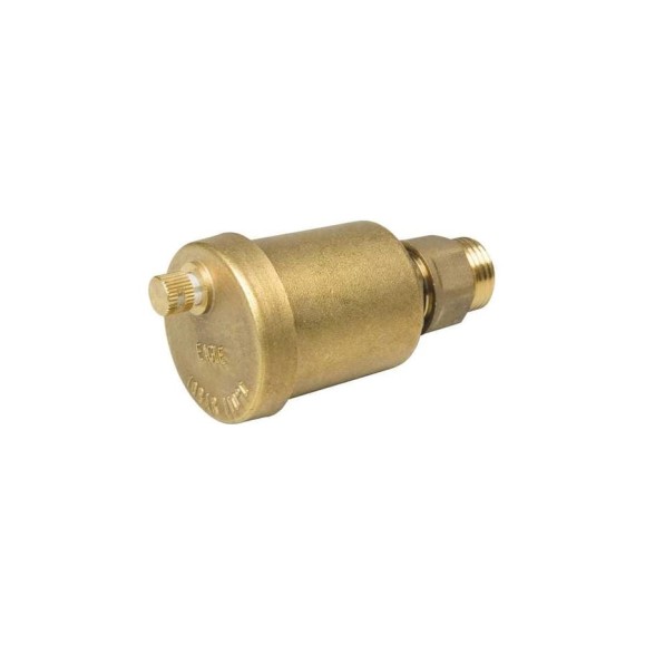 Воздушный автоматический клапан BYR PEX 3/8" PN10, с отсекающим клапаном 9190
